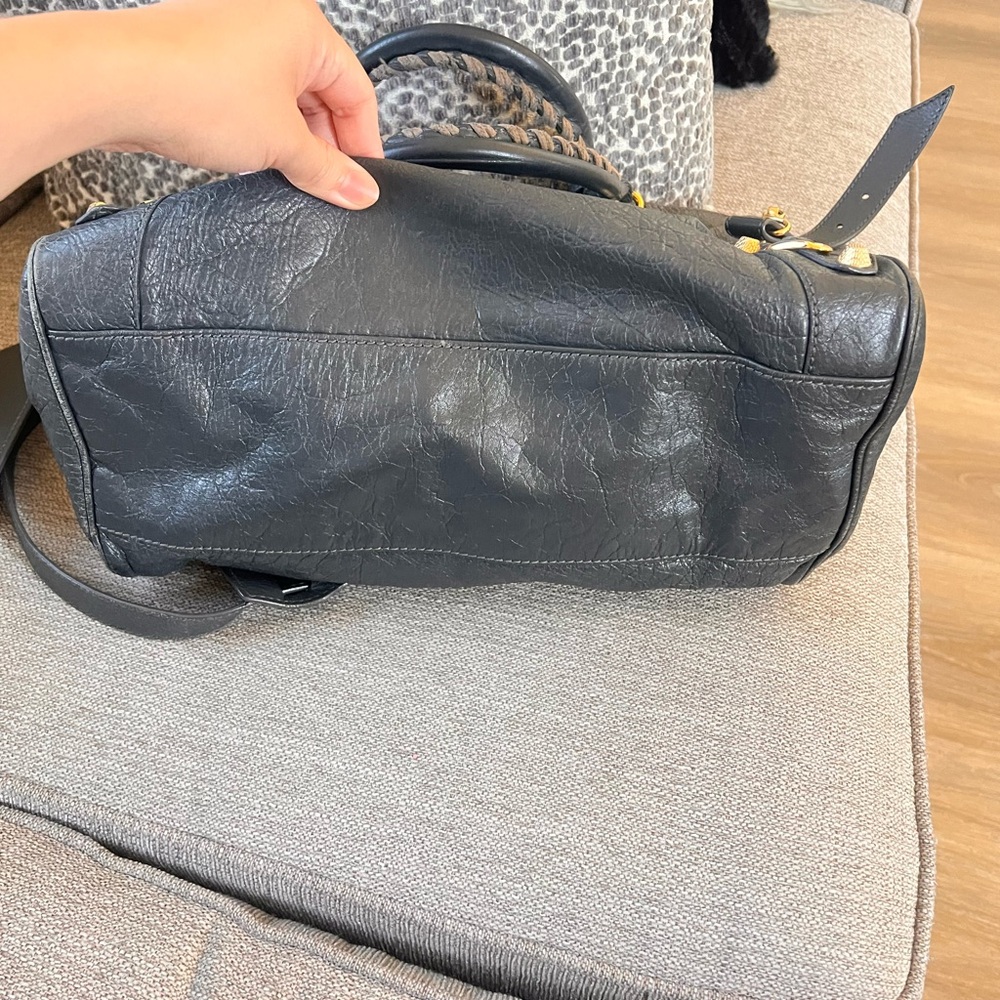Balenciaga Classic 12 Gold Hardware Gray Velo City Bag - Picture 5 of 12